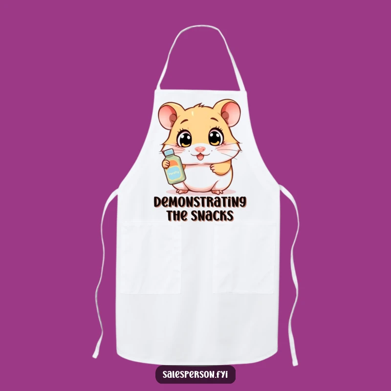 Funny Hamster Product Apron: Demonstrate Fun in the Kitchen