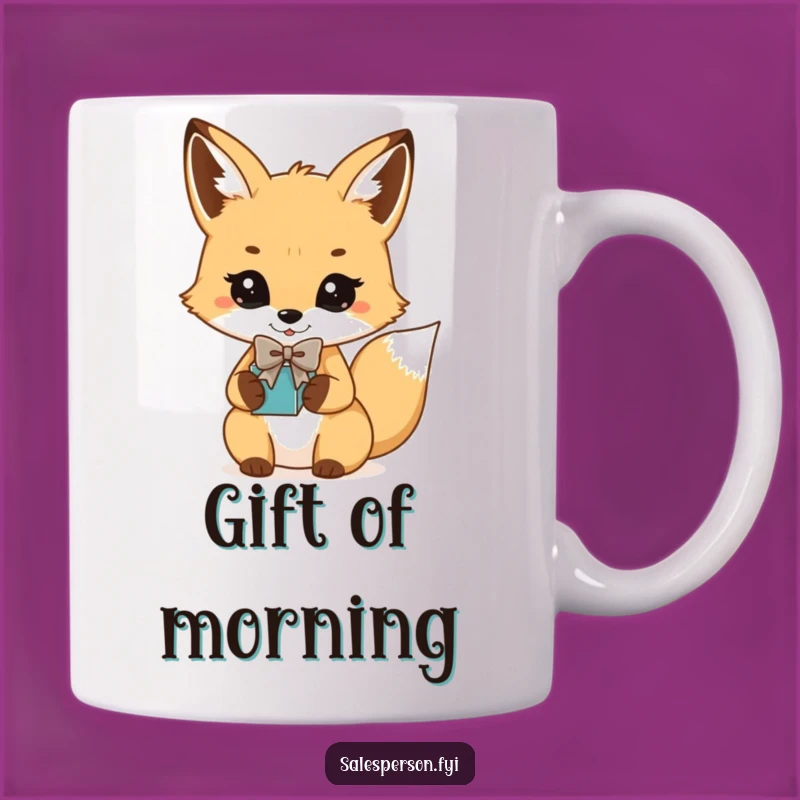 Funny Fox Bowtie Gift Mug: A Charming Present for Any Occasion