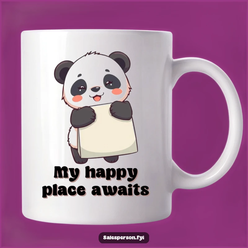 Funny Panda Shopping Spree Mug: The Perfect Gift for Retail Therapy Lovers!