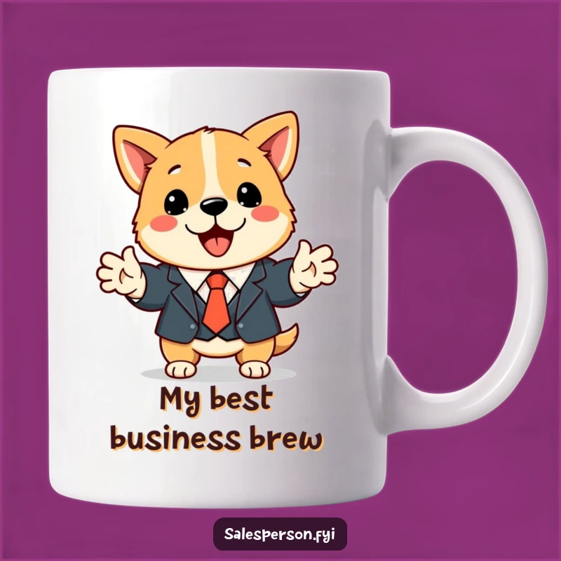 Funny Dog Business Mug A Professional & Cute Gift For Dog Lovers
