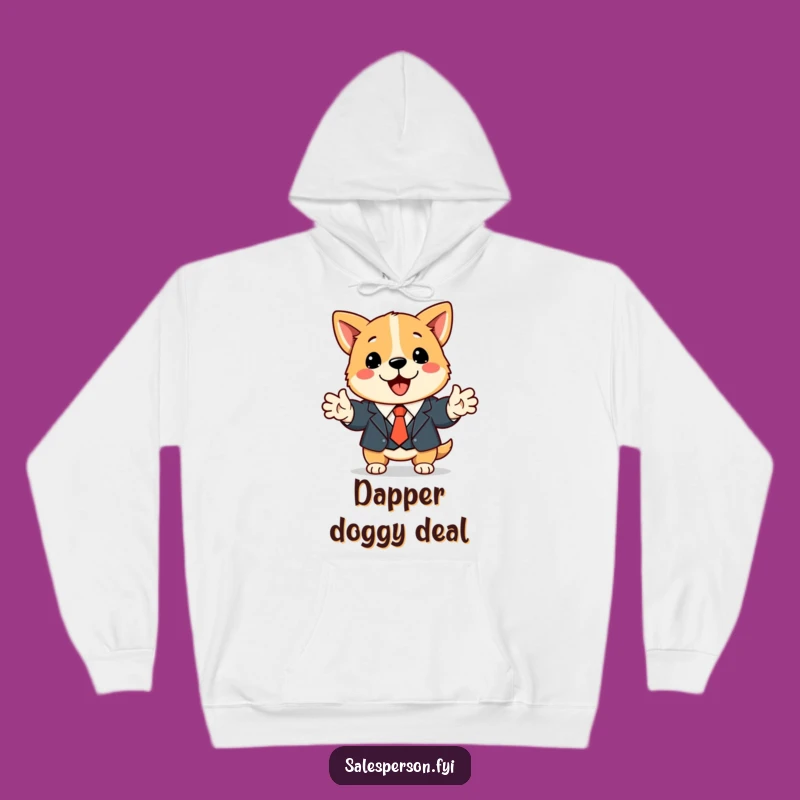 Funny Dog Business Hoodie A Cozy Gift For Professionals And Dog Lovers
