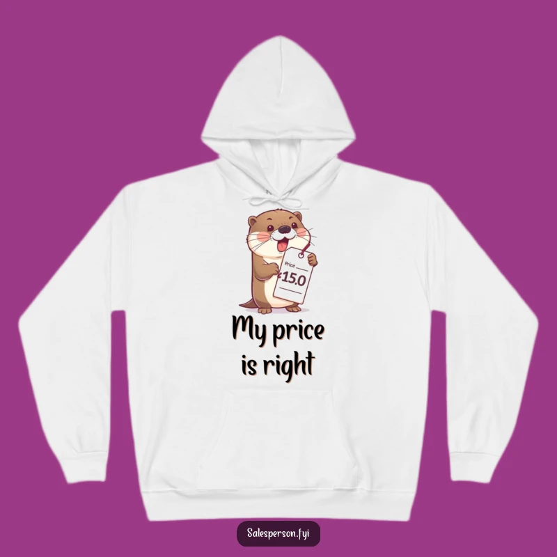 Funny Otter Hoodie - Cozy and Hilarious for Deal Lovers