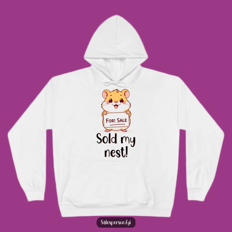 Cozy Funny Hamster For Sale Hoodie: Warm & Hilarious Gift for All