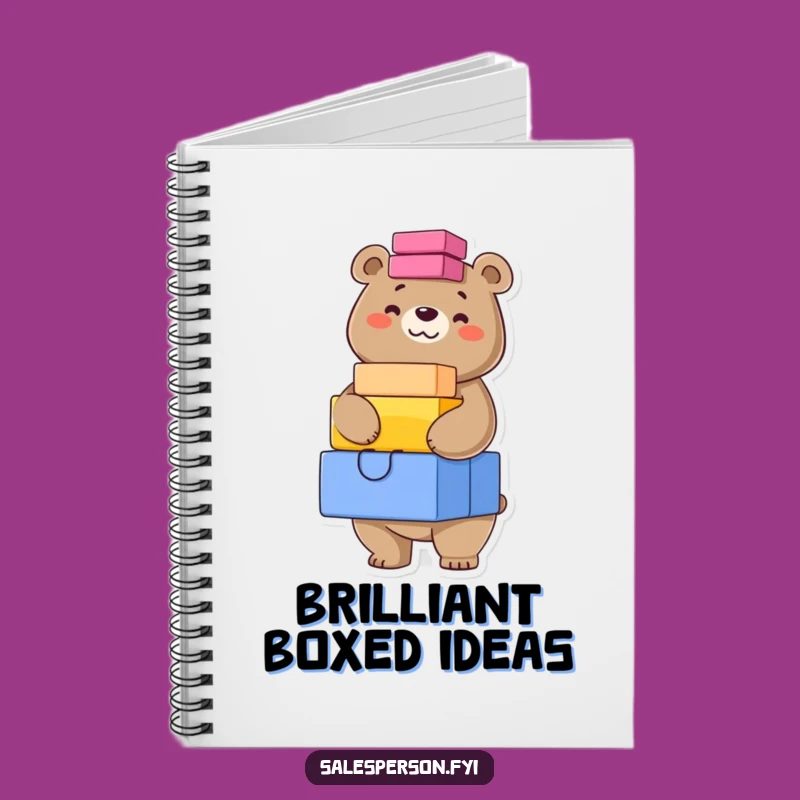 Funny Bear Stacking Notebook: Confident Bear Journal, Humorous Gift for Notes